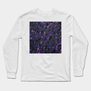 Camouflage - gray and purple pink Long Sleeve T-Shirt